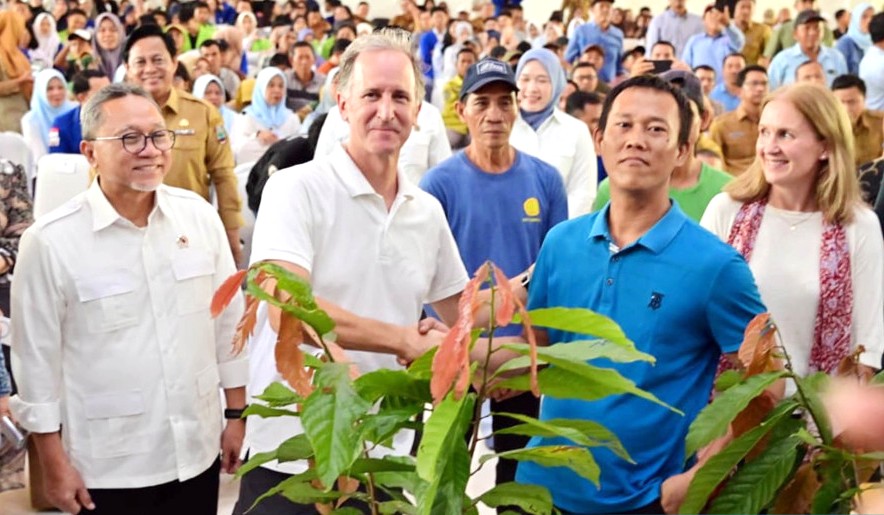 Lampung Selatan Dapat 7.000 Bibit Kopi-Kakao untuk Ketahanan Pangan